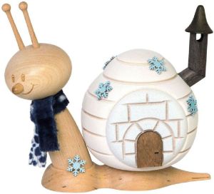 Räucherfigur Igluschnecke Räucherfigur Igluschnecke