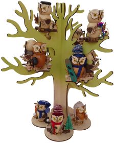 Eulenbaum für Räuchereulen zum selbst kleben Eulenbaum für Räuchereulen zum selbst kleben