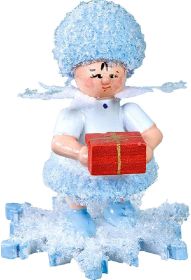 Schneeflöckchen mit Geschenk