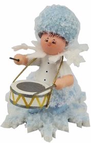 Schneeflöckchen mit Trommel