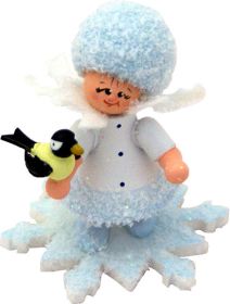 Schneeflöckchen mit Vögelchen