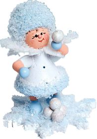 Schneeflöckchen Schneeballschlacht