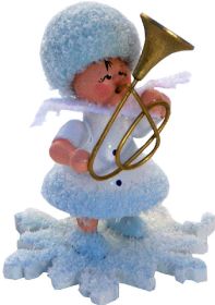 Schneeflöckchen mit Tenorhorn