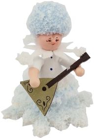 Schneeflöckchen mit Balalaika