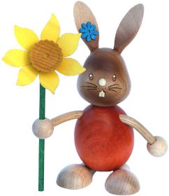Stupsi Hase mit Blume