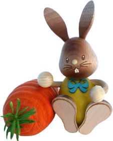 Stupsi Hase mit Möhre