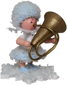 Schneeflöckchen mit Tuba