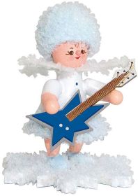 Schneeflöckchen mit E-Gitarre