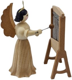 Konzertengel mit Glockenspiel, natur