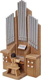 Konzertengel an Orgel, natur, klein