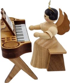 Konzertengel mit E-Piano, natur, klein