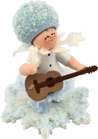 Schneeflöckchen mit Gitarre