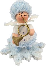 Schneeflöckchen mit Horn