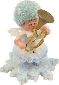 Schneeflöckchen mit Tenorhorn