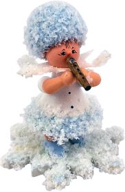 Schneeflöckchen mit Flöte