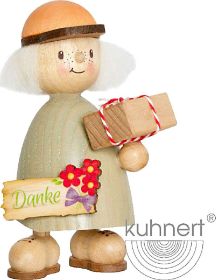 Finn mit Danke-Schild Finn mit Danke-Schild