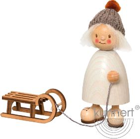 Finn mit Schlitten Finn mit Schlitten