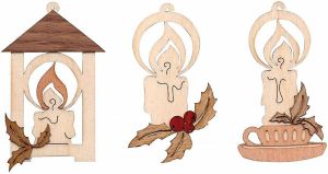 Baumschmuck Weihnachtslichter, 6er-Set