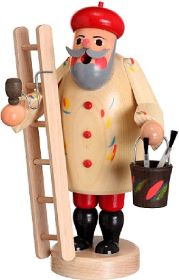 Räuchermann Maler Räuchermann Maler