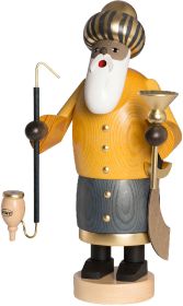 Räuchermann Heilige Drei Könige Melchior, groß -die Bärtigen- Räuchermann Heilige Drei Könige Melchior, groß -die Bärtigen-