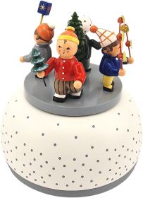 kleine Spieldose Winterkinder