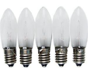LED - Top-Spitzkerzen, 5 Stück, 8V-55V, innen