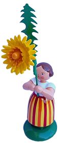 Wiesenblumenmädchen mit Löwenzahn Wiesenblumenmädchen mit Löwenzahn