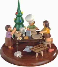 Motivplattform für elektronische Spieldose - In der Weihnachtsbäckerei -