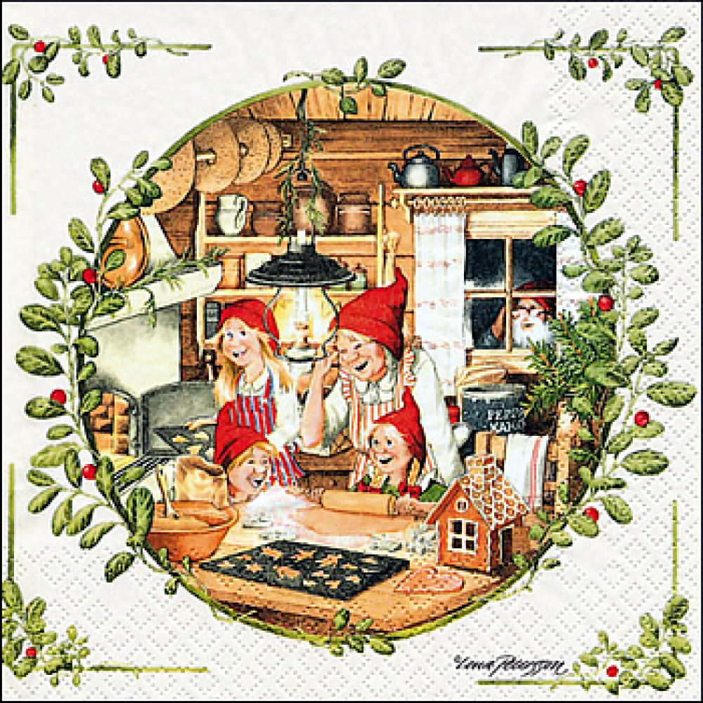 Servietten, Nisser Bakery