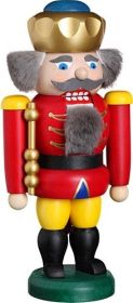 Nussknacker König, rot