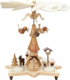 Pyramide Schneemann natur Pyramide Schneemann natur