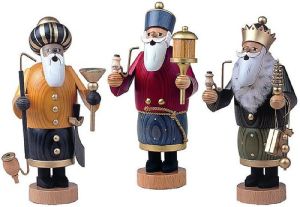 Räuchermännchen Heilige 3 Könige -Die Bärtigen- Räuchermännchen Heilige 3 Könige -Die Bärtigen-