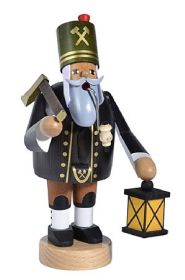 Räuchermann Bergmann mit Axt und Lampe - die Bärtigen Räuchermann Bergmann mit Axt und Lampe - die Bärtigen