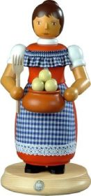 Räuchermann Kloßfrau, groß Räuchermann Kloßfrau, groß