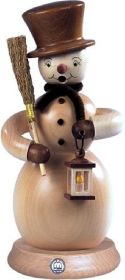 Räuchermann Schneemann, natur, groß Räuchermann Schneemann, natur, groß