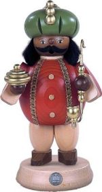 Räuchermann Balthasar, mittelgroß Räuchermann Balthasar, mittelgroß