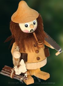 Räuchermännchen Waldarbeiter hell Räuchermännchen Waldarbeiter hell