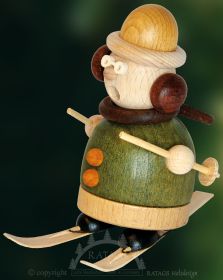 Räuchermännchen Räuchermollis Skifahrer Räuchermännchen Räuchermollis Skifahrer