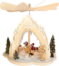 Teelichtpyramide Eiskunstlauf Teelichtpyramide Eiskunstlauf