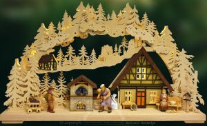 3D-Schwibbogen Bäckerei groß 3D-Schwibbogen Bäckerei groß
