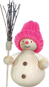 Schneemann mit Besen Schneemann mit Besen