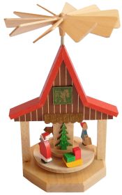 Wärmespiel Haus Weihnachtsmann