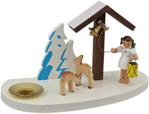 Kerzenhalter Adventsglöckchen