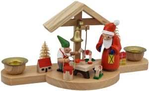Kerzenhalter Weihnachtsmann