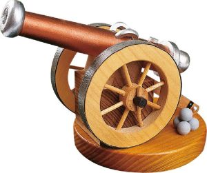Räucherfigur Historische Kanone