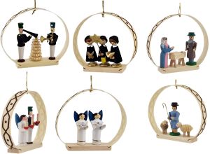 Baumbehang Seiffener Weihnacht 6-teilig