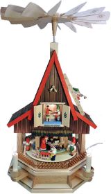 Zwergenhaus, elektrisch beleuchtet
