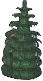 Ringelbaum ohne Stamm - grün, 2er-Set - 1 cm