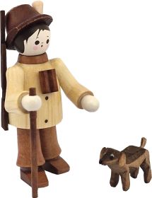 Förster mit Hund - natur