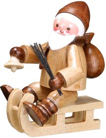 Rodelnder Nikolaus - natur